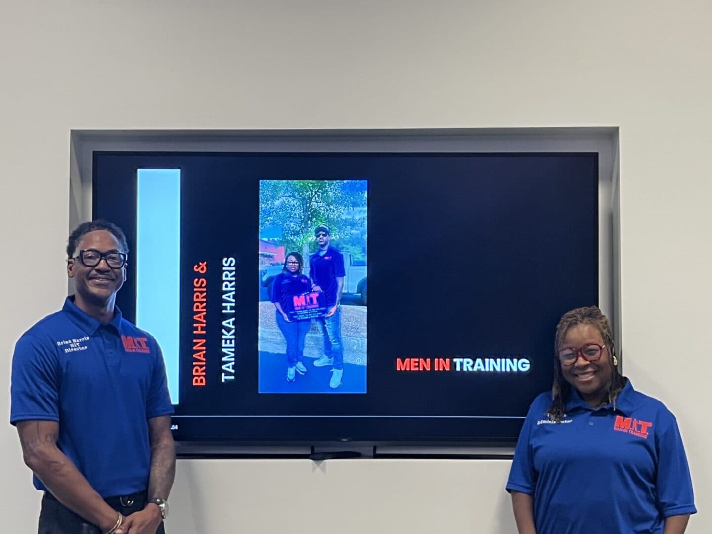 Brian and Tameka Harris, Men in Training Directors