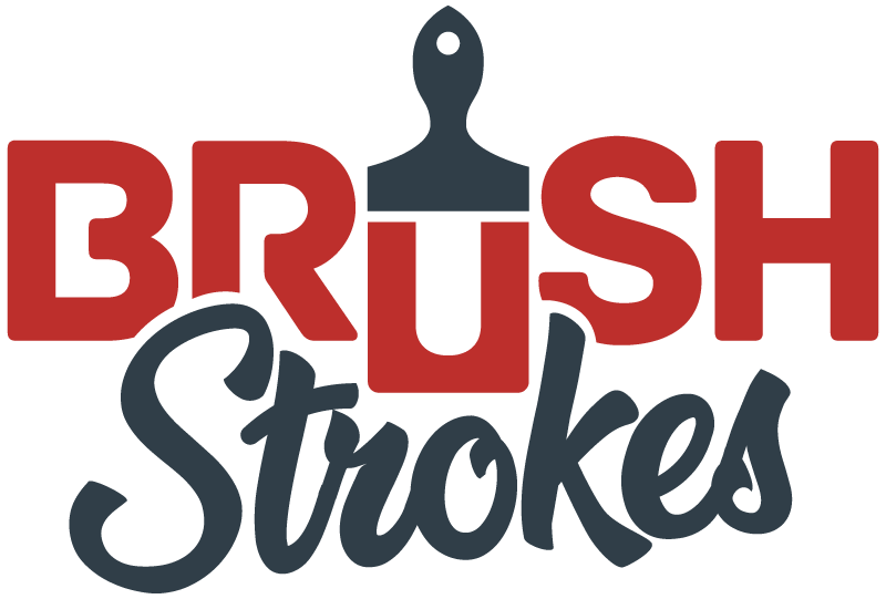Brush Strokes logo