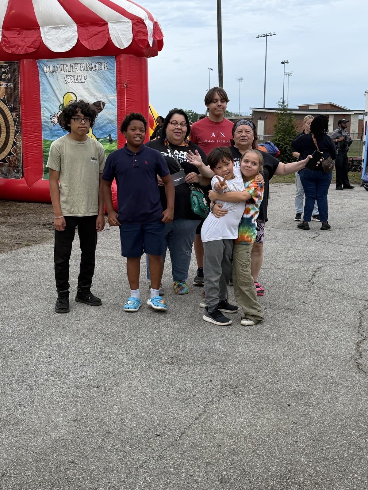 Augusta families together at a Living in Purpose community fun fair